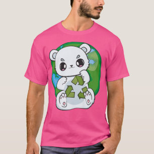 Camiseta Día del Oso Polar Diario Día Mundial de la Tierra