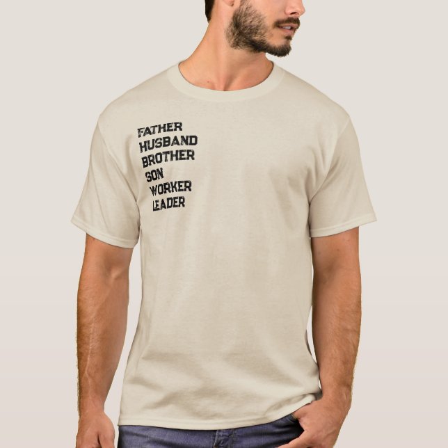 Camiseta Día del Padre (Anverso)