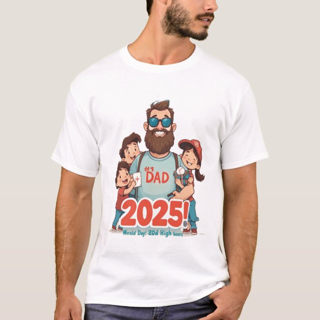 Camiseta Día del Padre 2025 (Anverso)