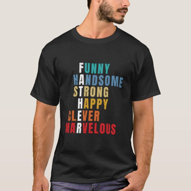Camiseta Día del Padre Amoroso (Anverso)