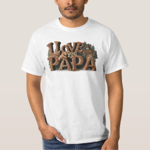 Camiseta *~* Día del padre AP86 TE AMA RÁPIDO PAPA