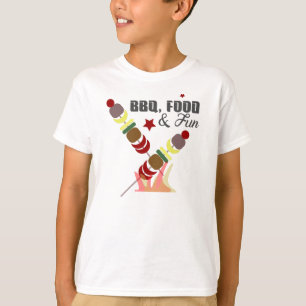 Camiseta Día del Padre BBQ Papá Abuelo Parrillada  