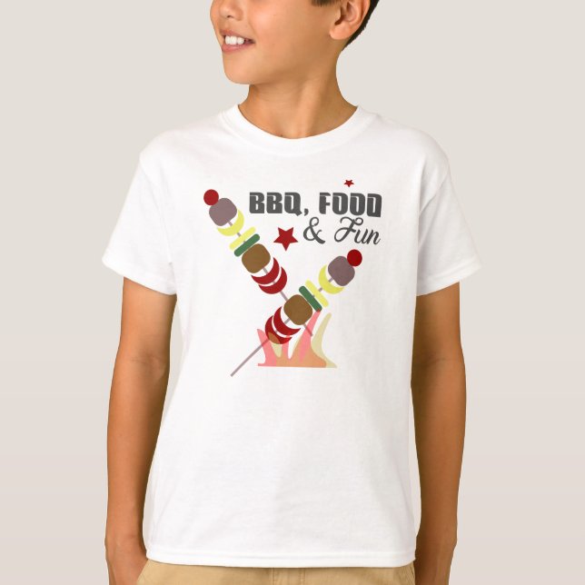 Camiseta Día del Padre BBQ Papá Abuelo Parrillada   (Anverso)