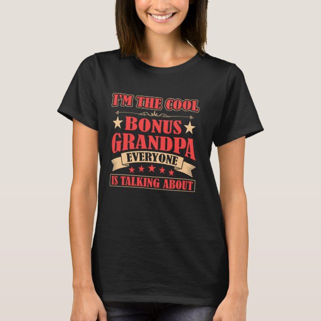 Camiseta Día del Padre Bonos Día del Abuelo (Anverso)