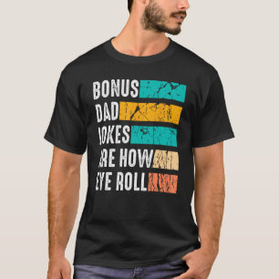 Camiseta Día del Padre Bonus Dad De La Hija Son Stepdad