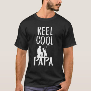 Camiseta Día del Padre Carrete de Pescar Papa Genial