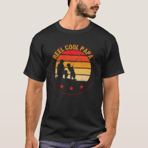 Camiseta Día del Padre Carrete de Pescar Papa Genial