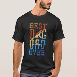 Camiseta Día del Padre con el mejor papá de perro de la his
