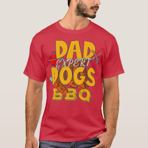 Camiseta Día del Padre Cualquier Día barbacoa amor Perro ca