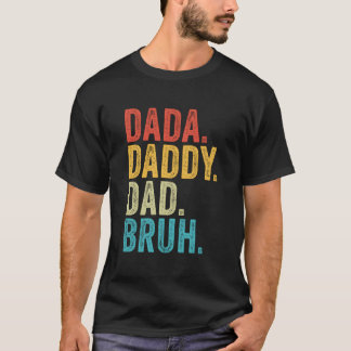 Camiseta Día del Padre Dada Papá Daddy