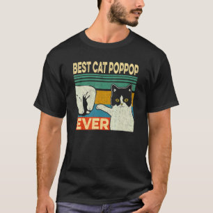 Camiseta Día del Padre de Gatos Mejor Gato De Gatos