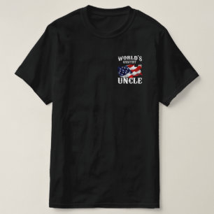 Camiseta Día del Padre de la Bandera Americana más Grande