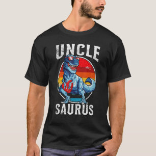 Camiseta Día del padre de los dinosaurios de los machos unc