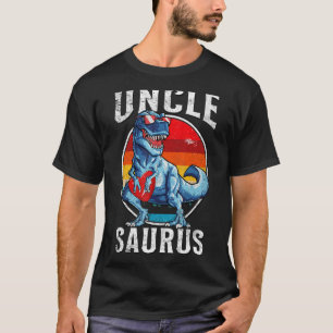 Camiseta Día del padre de los dinosaurios de los machos unc
