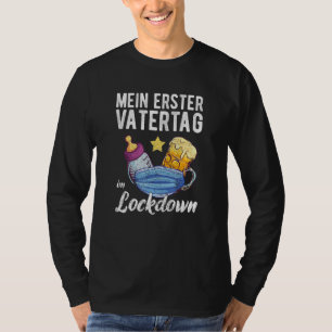 Camiseta Día del padre de los hombres Día de mi primer padr