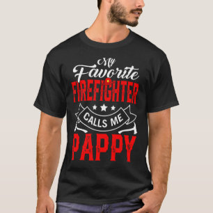 Camiseta Día del padre de los hombres me llama mi bombero f
