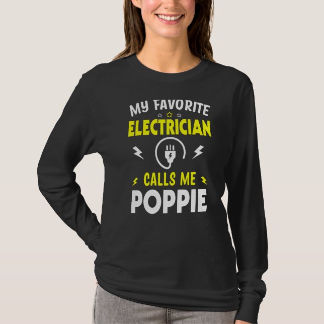 Camiseta Día del padre de los hombres me llama mi electrici (Anverso)