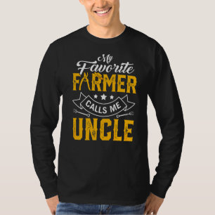 Camiseta Día del Padre de los Hombres, mi agricultor favori