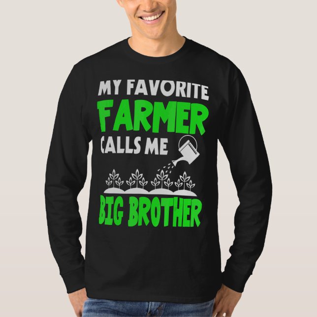 Camiseta Día del padre de los hombres, mi agricultor favori (Anverso)