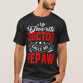 Camiseta Día del padre de los hombres mi Médica favorita me