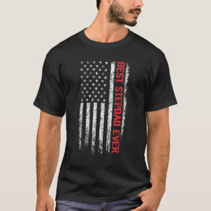 Camiseta Día Del Padre De Los Hombres Para El Mejor Stepdad