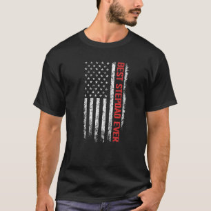 Camiseta Día Del Padre De Los Hombres Para El Mejor Stepdad