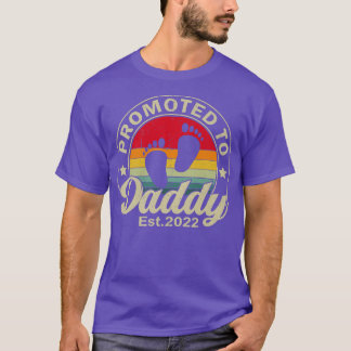 Camiseta Día Del Padre De Los Hombres Promocionado A Papi E