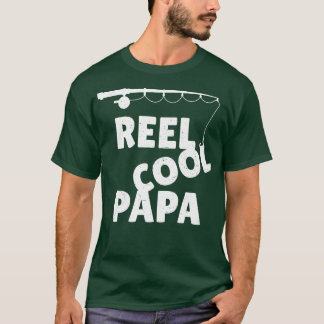 Camiseta Día del padre de los hombres que pescan en Guay