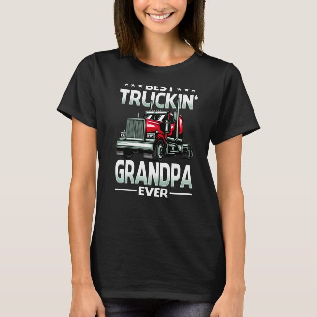 Camiseta Día del Padre de los Mejores Camioneros (Anverso)
