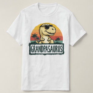 Camiseta Día del Padre del Abuelo de los Abuelos de Dinosau