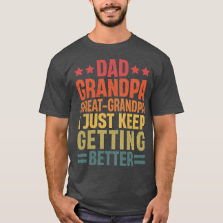 Camiseta Día del Padre del abuelo de papá