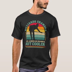 Camiseta Día del Padre del abuelo masculino retro de la mod