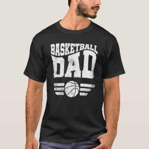Camiseta Día del padre del baloncesto masculino para papá
