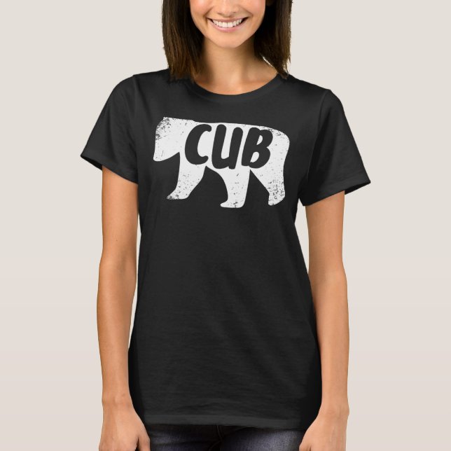 Camiseta Día del Padre del Bebé Cub (Anverso)