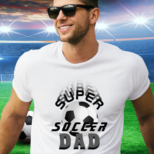 Camiseta Día del Padre del Fútbol de Super Soccer Dad