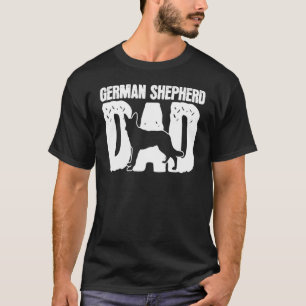 Camiseta Día del Padre del Pastor de Pastor Alemán