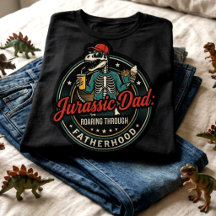 Día del Padre Dinosaurio Divertido