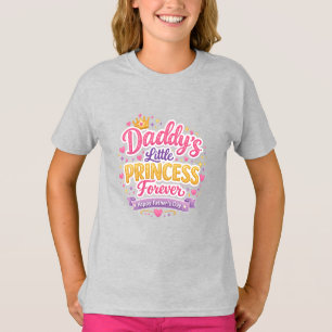 Camiseta Día del Padre Diseño de amor lindo de papá e hija