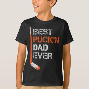 Camiseta Día del Padre Divertido Papá Jugador de Hockey Mej