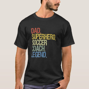 Camiseta Día del Padre, entrenador de fútbol