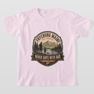 Camiseta Día del Padre Fryeburg Maine River Days