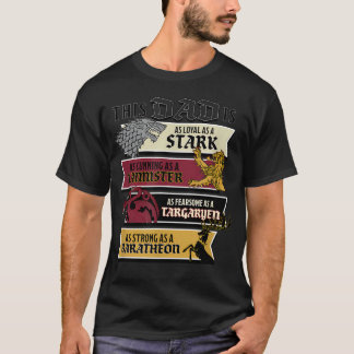 Camiseta Día del Padre Game Of Thrones Vintage Este Padre E