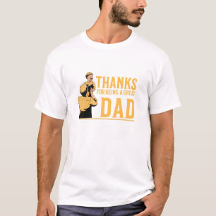Camiseta Día del padre, gracias por ser un gran papá