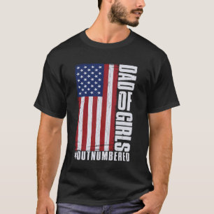Camiseta Día del Padre Hija Daddy y Papá de las Niñas Super