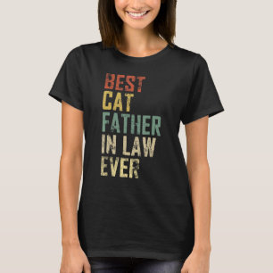 Camiseta Día del Padre Hombre Mejor Gato Padre Político Alg