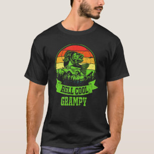 Camiseta Día del Padre Hombres Carrete de Pescar Antiguo C