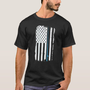 Camiseta Día del Padre Hombres Usa Bandera América Caña de