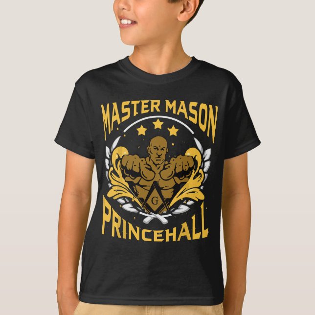 Camiseta Día del Padre Masónico del Maestro del Salón del P (Anverso)