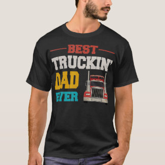 Camiseta Día del Padre Mejor Camión Papá Nunca Regalo Vinta