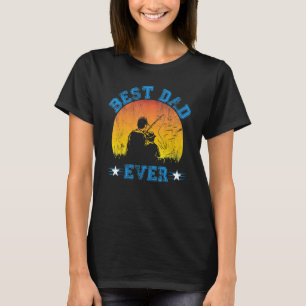Camiseta Día del Padre Mejor Papá del Mundo Con Carrete de